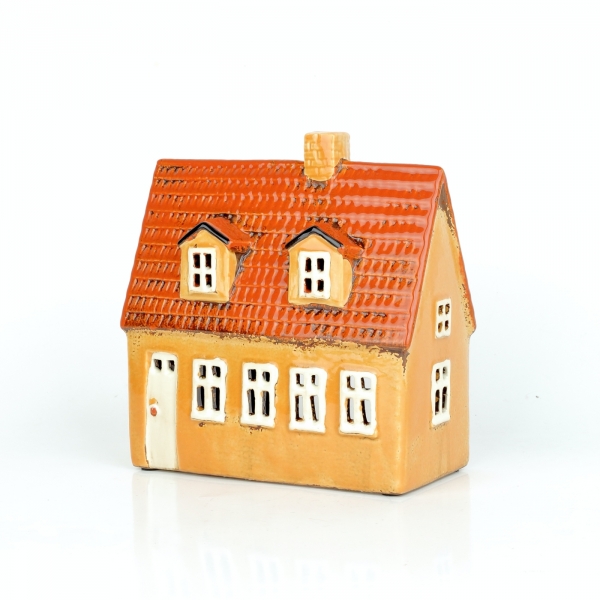 Vianočný domček škola 18x8x16cm