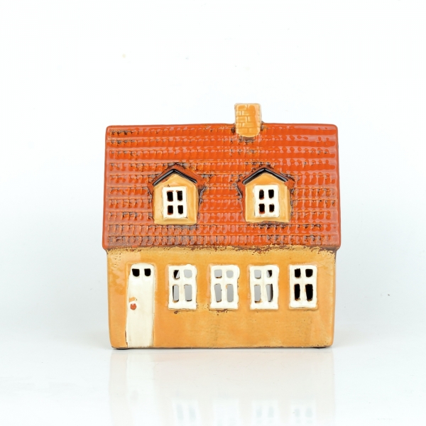 Vianočný domček škola 18x8x16cm