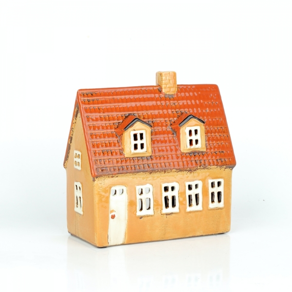 Vianočný domček škola 18x8x16cm