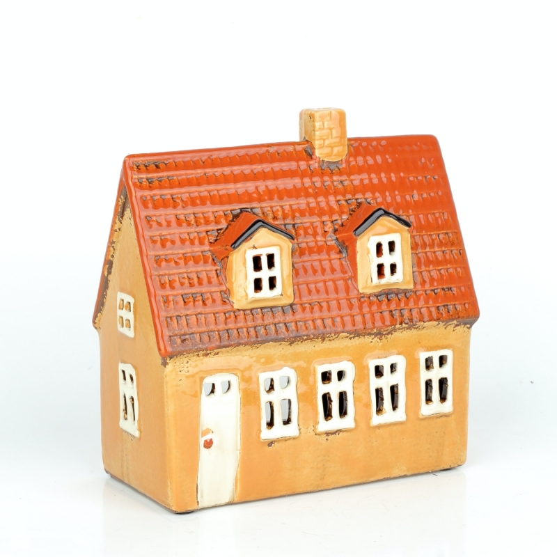 Vianočný domček škola 18x8x16cm