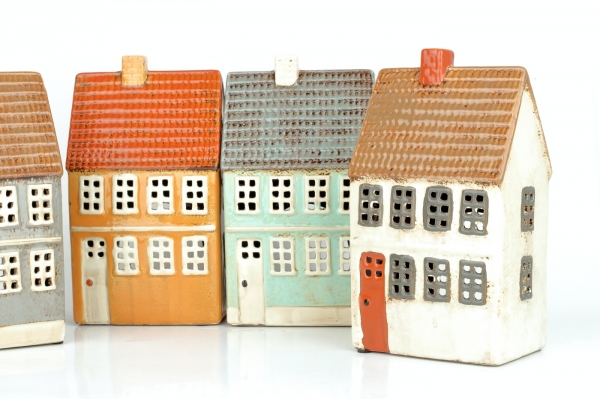 Vianočný domček vidiecka budova