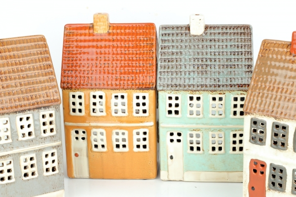 Vianočný domček vidiecka budova