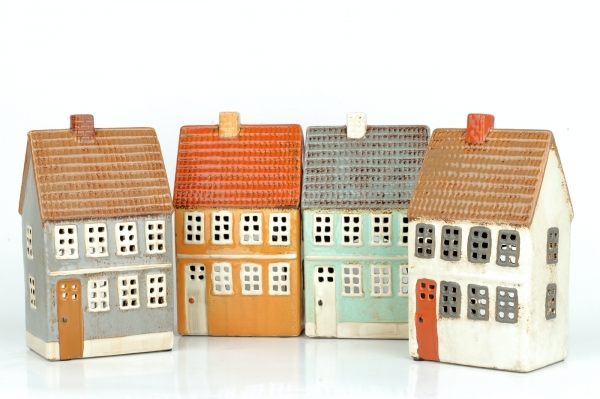 Vianočný domček vidiecka budova