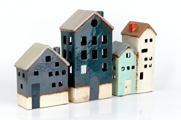 Vianočné domčeky 20x7x12cm