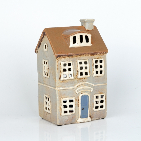 Vianočné domčeky na námestí 11,5x19x11,5cm