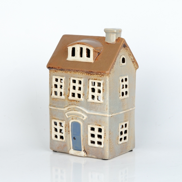 Vianočné domčeky na námestí 11,5x19x11,5cm