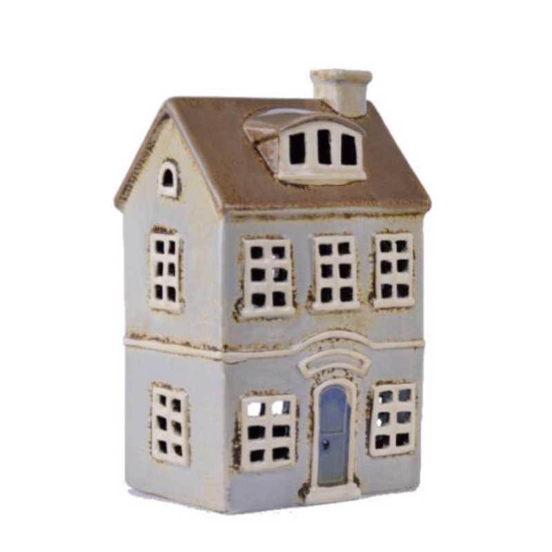 Vianočné domčeky na námestí 11,5x19x11,5cm