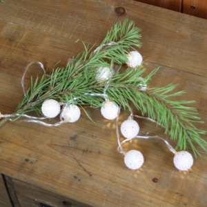 Vánoční girlanda kuličky 120cm