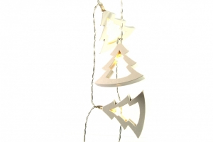 Vianočné osvetlenie svetelné reťaze LED stromček 165cm