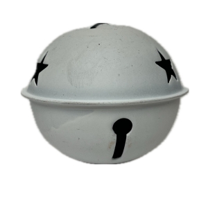 Vianočná ozdoba biela 6cm