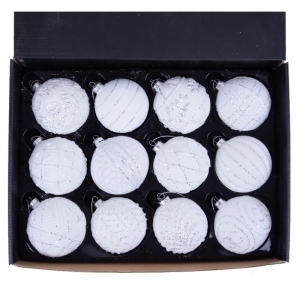 Vánoční ozdoba koule 8cm