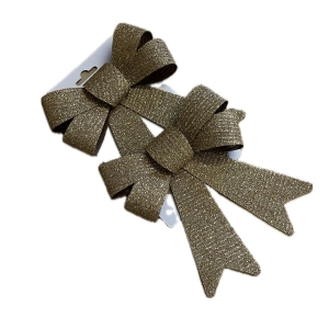 Vianočná ozdoba Mašľa 20 cm 2 ks v balení