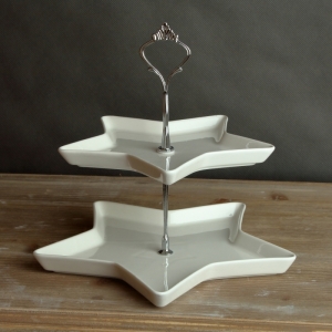 Vianočný podnos 2 kusy hviezdy - vyradené