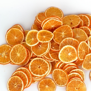 Vianočný prízdoba plátky pomaranča 3-5cm 250g