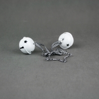 Vianočné rolničky modré (set 2ks)