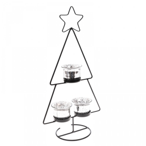 Vianočný svietnik do okna stromček