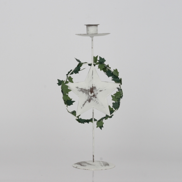 Vianočný svietnik s hviezdou 29cm 