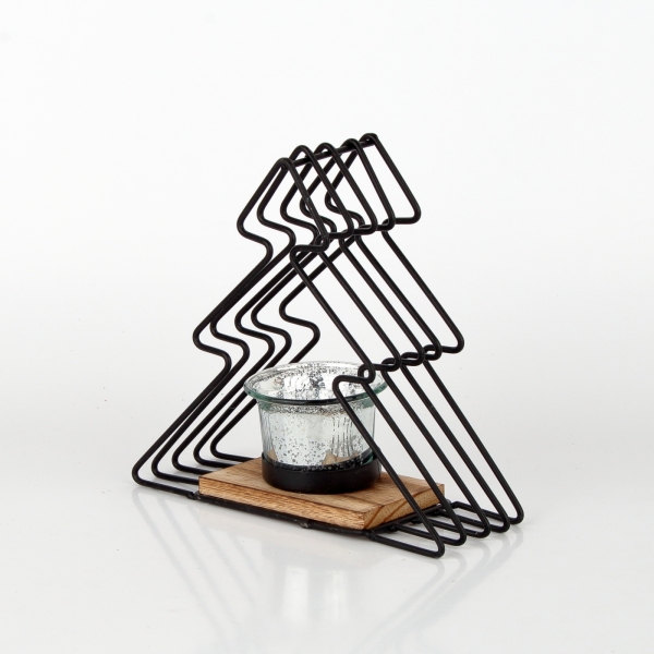 Vianočný svietnik stromček menšie