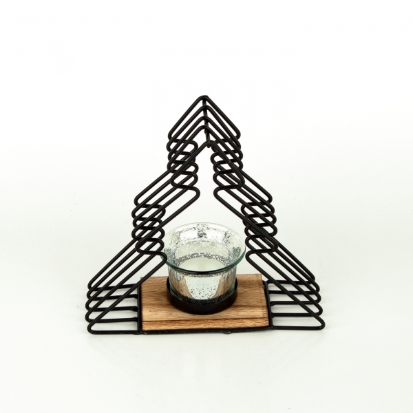 Vianočný svietnik stromček menšie