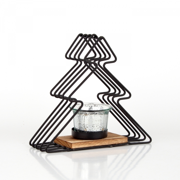 Vianočný svietnik stromček menšie