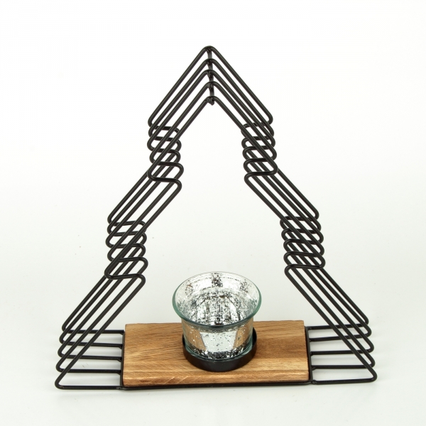 Vianočný svietnik stromček väčšiu