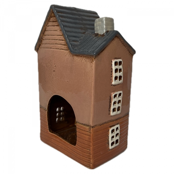 Vianočný svietiaci domček 15x23,5x10cm Typ C