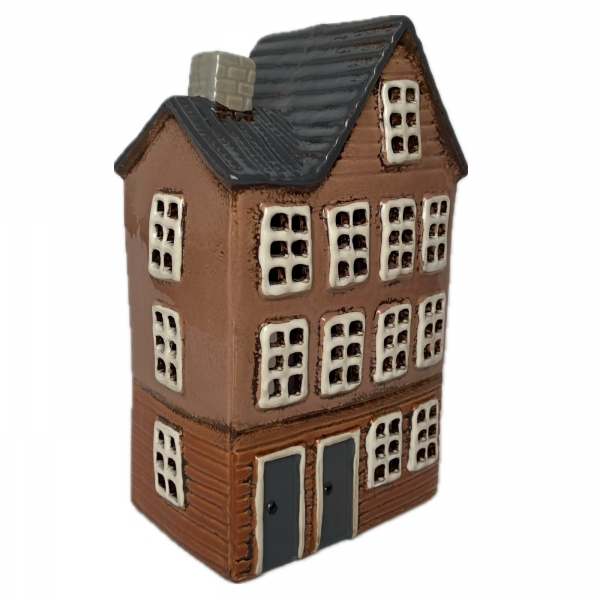 Vianočný svietiaci domček 15x23,5x10cm Typ C