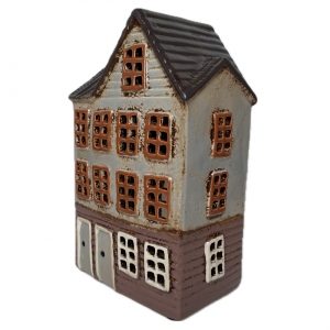 Vianočný svietiaci domček 15x23,5x10cm Typ D