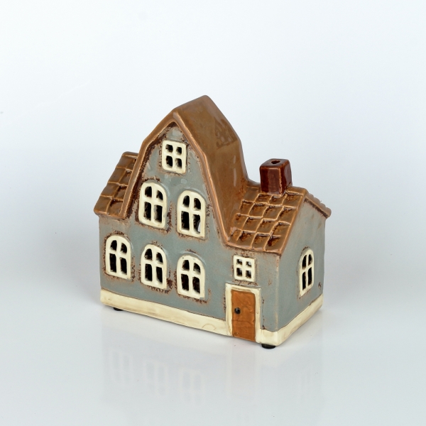 Vianočný svietiaci domček 5,5 v17 x h8,5 cm