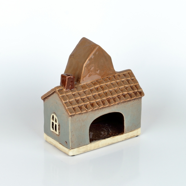 Vianočný svietiaci domček 5,5 v17 x h8,5 cm