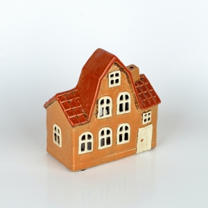 Vianočný svietiaci domček 5,5x17x8,5 cm