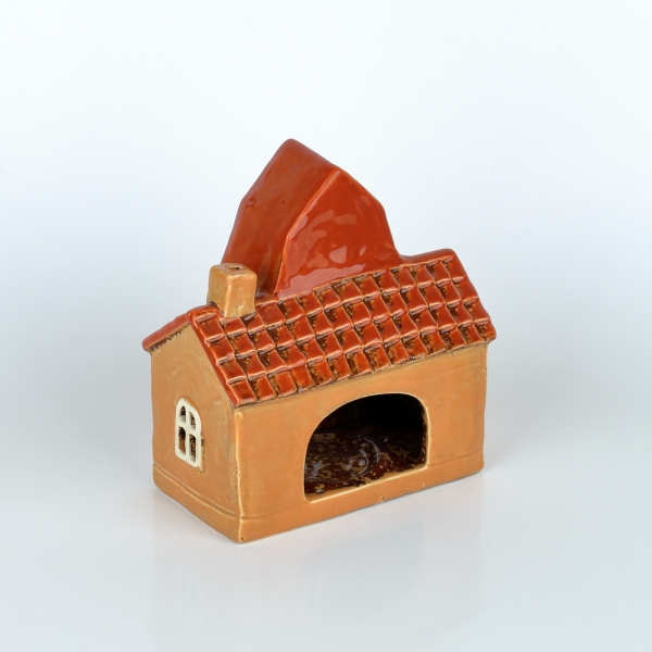 Vianočný svietiaci domček 5,5x17x8,5 cm