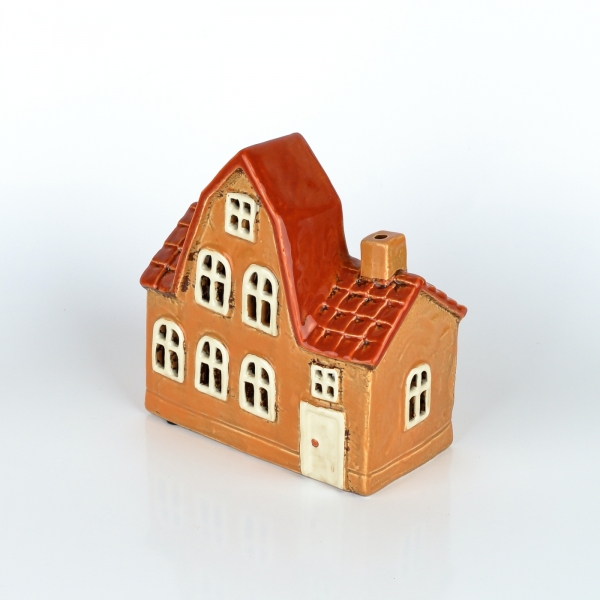 Vianočný svietiaci domček 5,5x17x8,5 cm