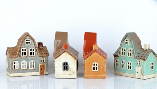 Vianočný svietiaci domček 5,5x17x8,5 cm