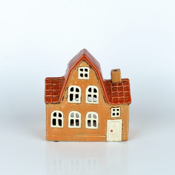 Vianočný svietiaci domček 5,5x17x8,5 cm