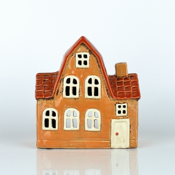 Vianočný svietiaci domček 5,5x17x8,5 cm