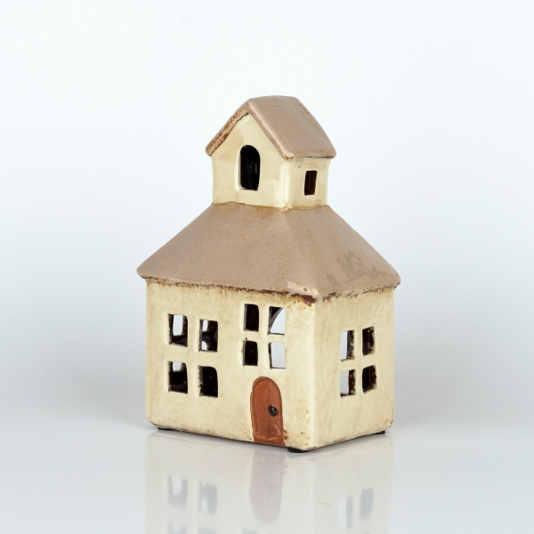 Vianočný svietiaci domček so zvoničkou