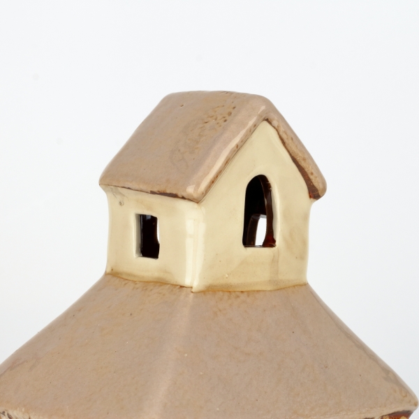 Vianočný svietiaci domček so zvoničkou