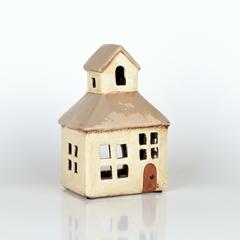 Vianočný svietiaci domček so zvoničkou