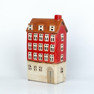 Vánoční svítící domečky 13x23,5x7,5cm  B