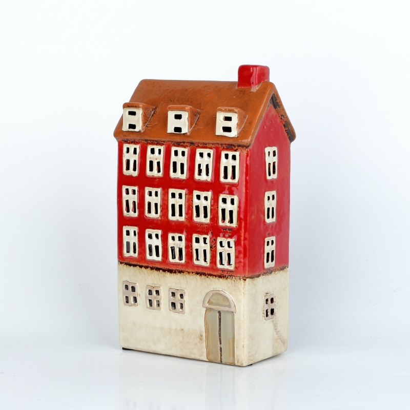 Vianočný svietiaci domčeky 13x23,5x7,5cm B