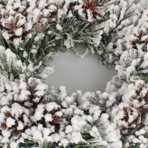 Vianočný veniec na dvere