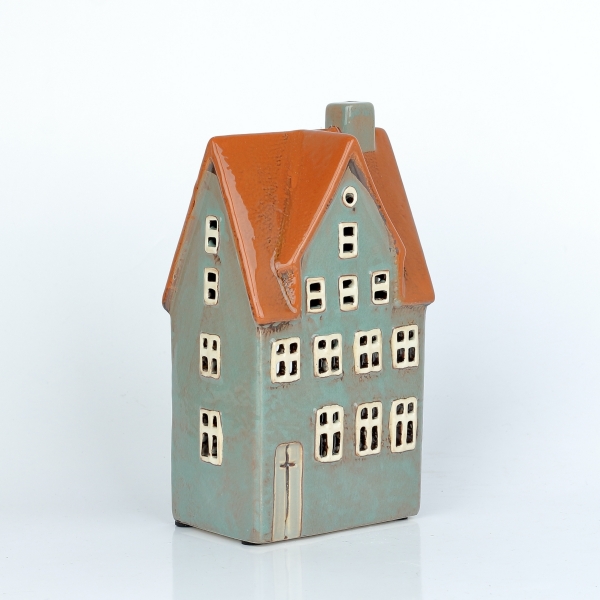 Vianočná dedinka dekorácie 10x20x8cm C