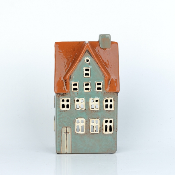 Vianočná dedinka dekorácie 10x20x8cm C