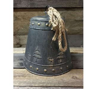 Vianočný zvon kovový 27cm 