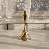 Vianočný zvon sa zdobenou rukoväťou 18 cm