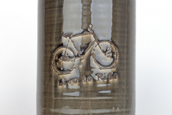 Váza keramická Live to Ride 24 cm