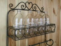 Váza sklenená Spring Blossom 18cm