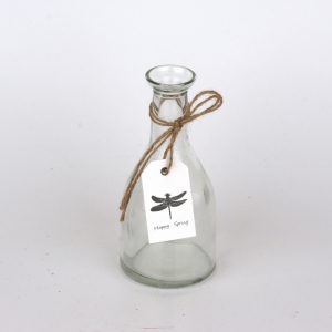 Vázička skleněná ( úzká)