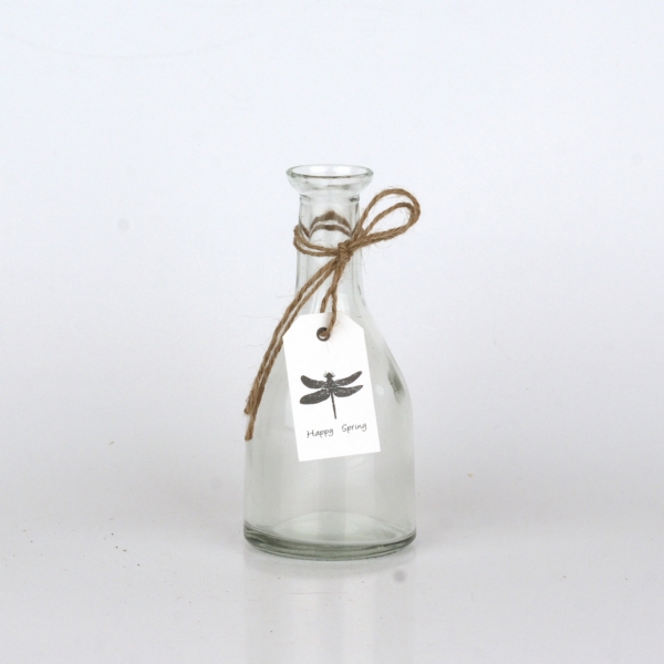 Vázička sklenená úzka